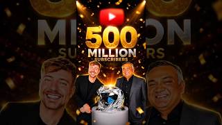 The Most Legendary YouTube Milestone Ever! 🏆#shorts#viral #trending#mrbeast
