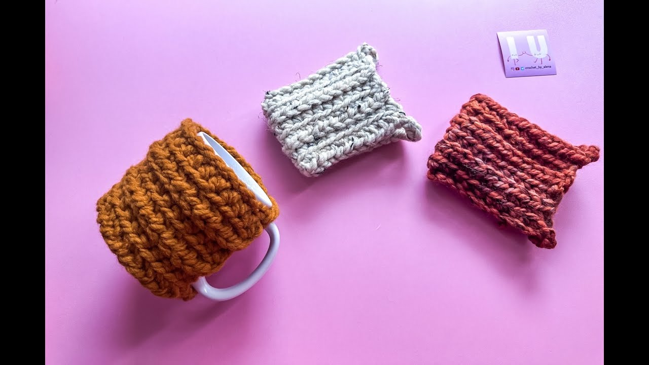 How to Crochet Mug Holder 2.0 YouTube