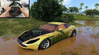 Rebuilding Aston Martin DB11 - NFS HEAT |Logitech G29 Gameplay.