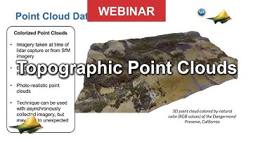Webinar: Introduction to Topographic Point Clouds