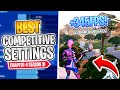 BEST Competitive Fortnite Settings in Chapter 4 Season 3! 💜 Huge FPS BOOST, Lag Fix &amp; Best Sens!
