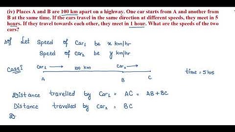 Form the pair of linear equations in the following problems and find their solutions (PART 2)