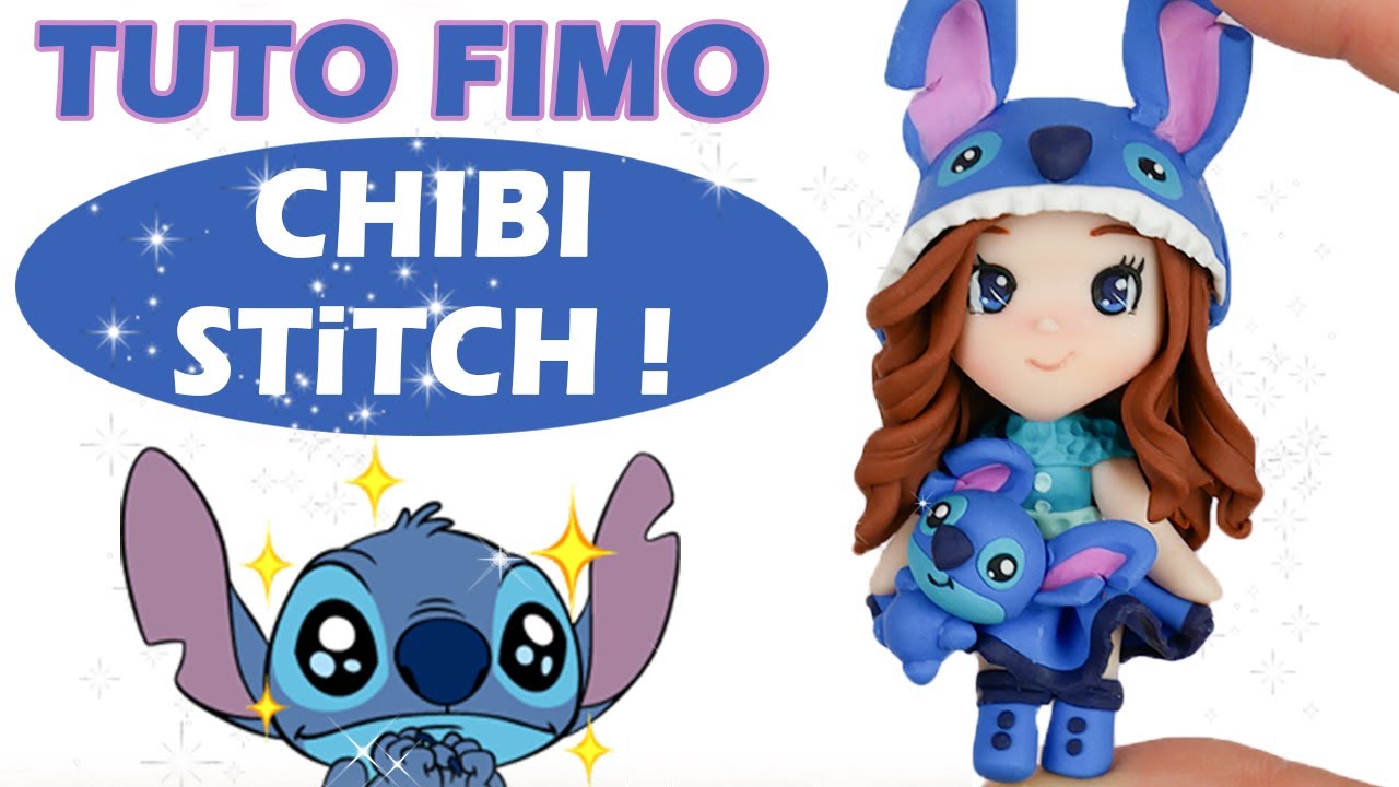 TUTO FIMO - CHIBI STITCH