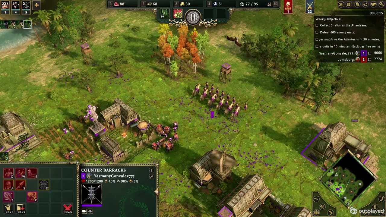 Atlanteans - Gaia - These beasts are op --- Age of Mythology Retold