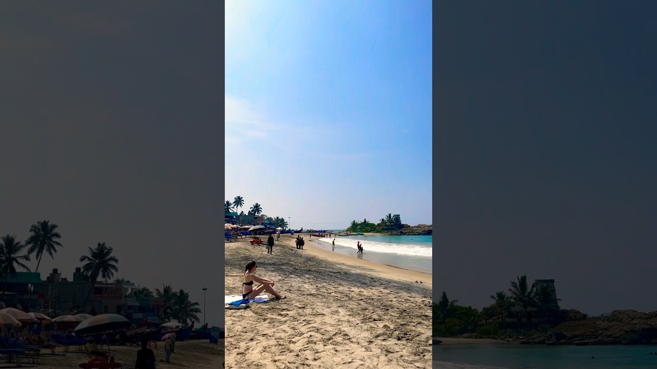 Kovalam Beach Trivandrum Beautiful 🤩 