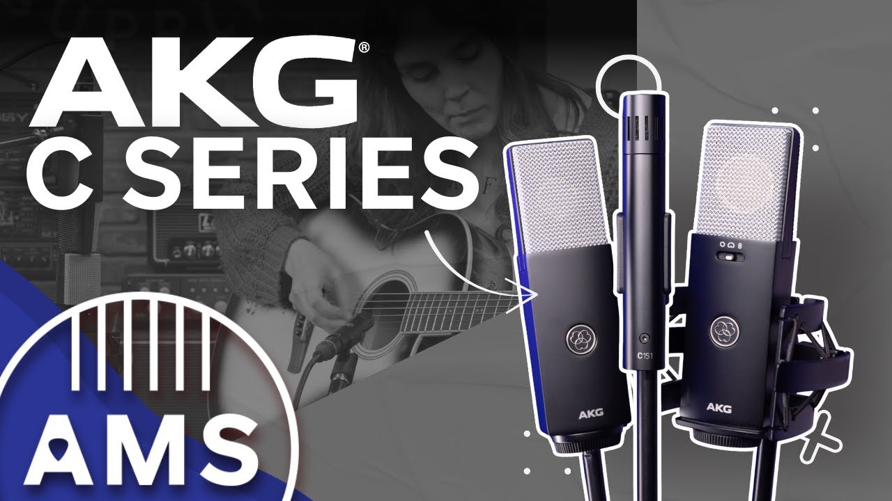 AKG Condenser Mics Get a Refresh with the C Series