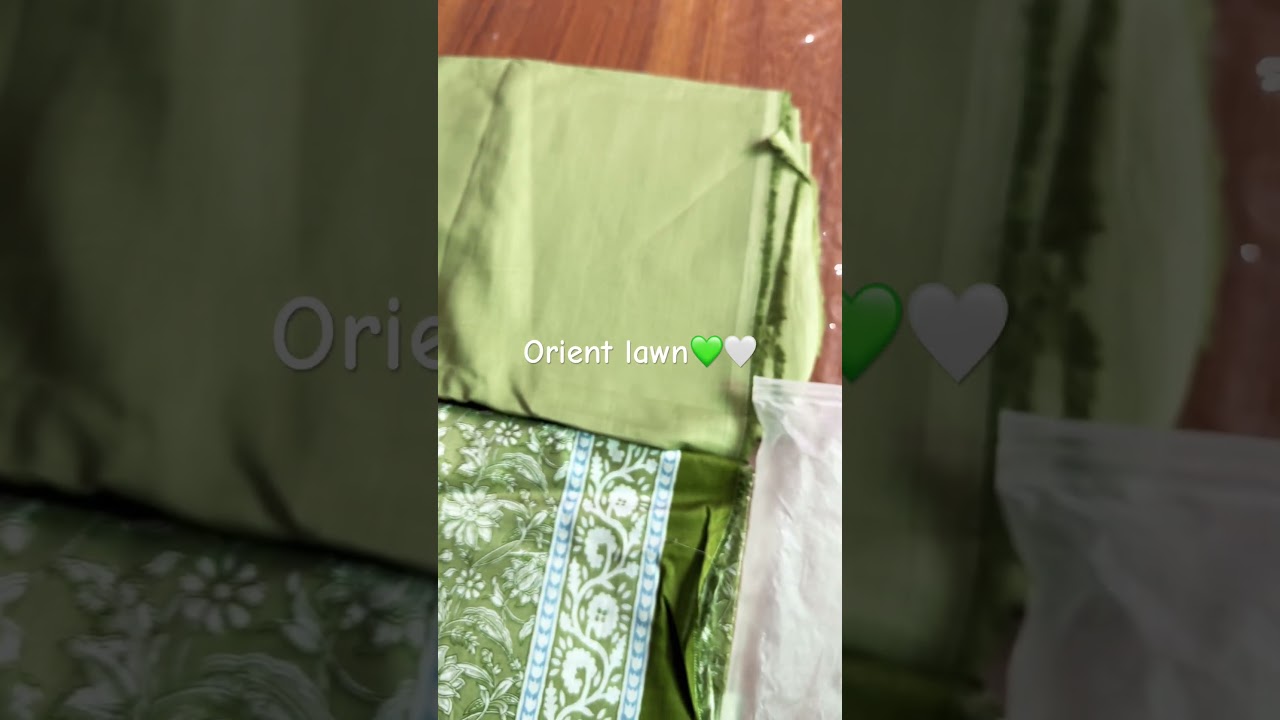 Orient lawn suit 💚