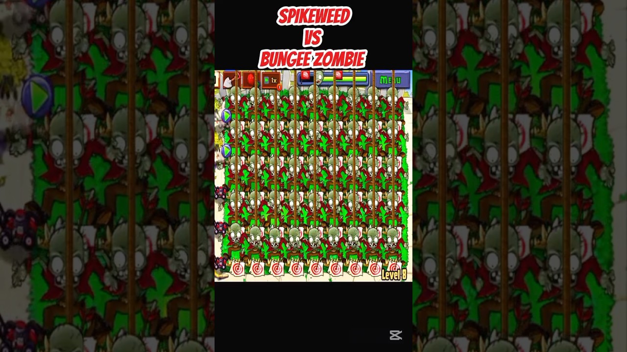 *SPIKRWEED VS BUNGEE ZOMBIE*