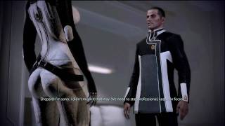 Mass Effect 2 - Miranda Kiss (all dialogue options)