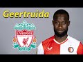 Lutsharel geertruida  liverpool transfer target  best tackles  passes