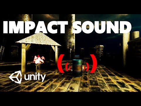 HOW TO CREATE SOUND ON OBJECT IMPACT WITH PHYSICS & C# UNITY TUTORIAL