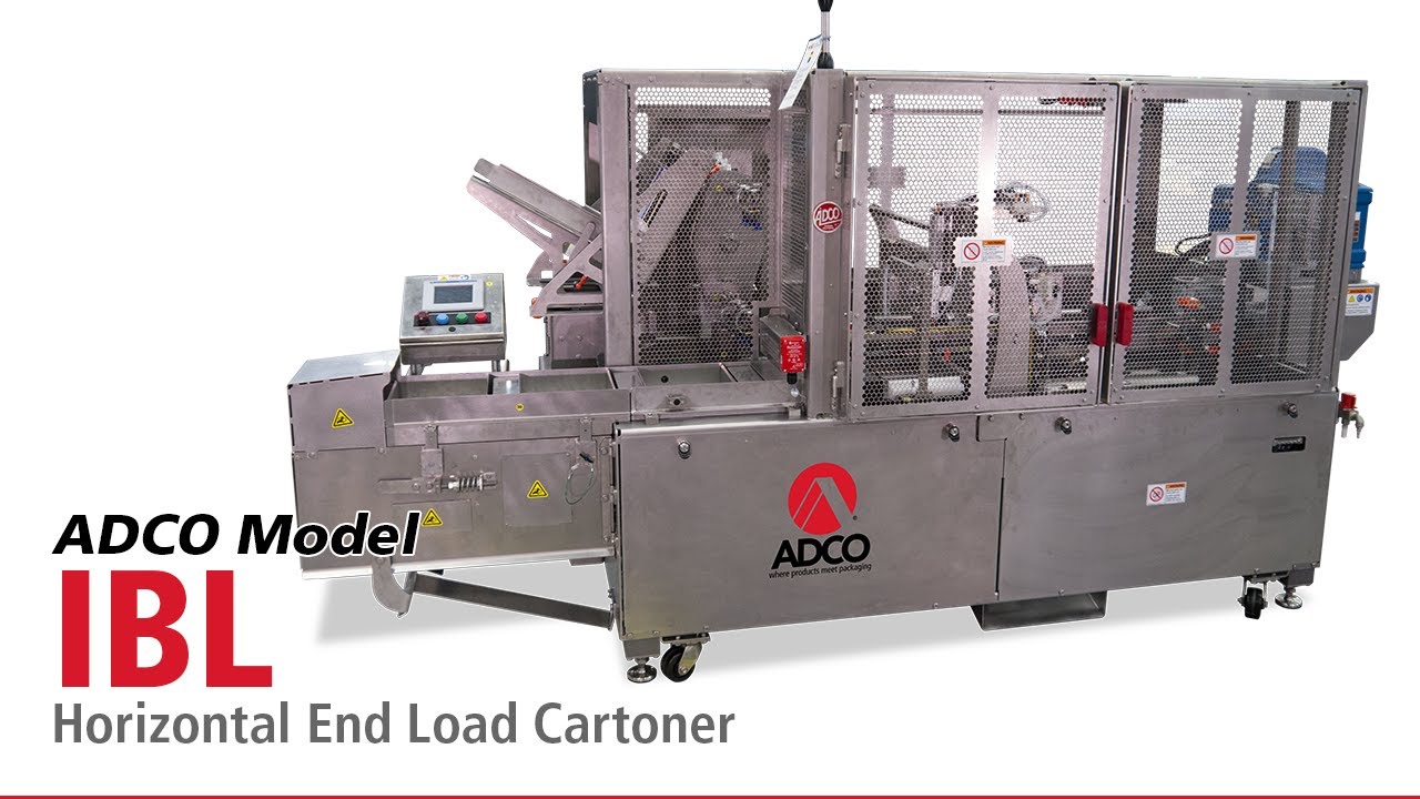 ADCO Model IBL - Horizontal End Load Cartoner