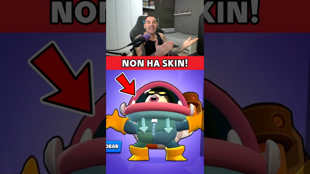 0 Skin 😱 #shorts #brawlstars