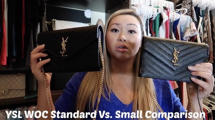 Comparison: Saint Laurent Medium vs Small Kate Bag