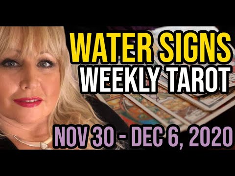 Water Signs   Capricorn, Virgo, Taurus  Weekly Tarot Nov 30 Dec 6, 2020