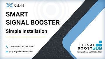 Cel-Fi Simple Installation | Signal Boosters