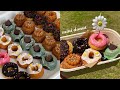 🍩피크닉 갬성 뿜뿜하는 미니도넛 만들기🌷with 퀄리티 스프링클 | mini donut, 6가지 맛, 약과/카라멜/민트초코/돼지바