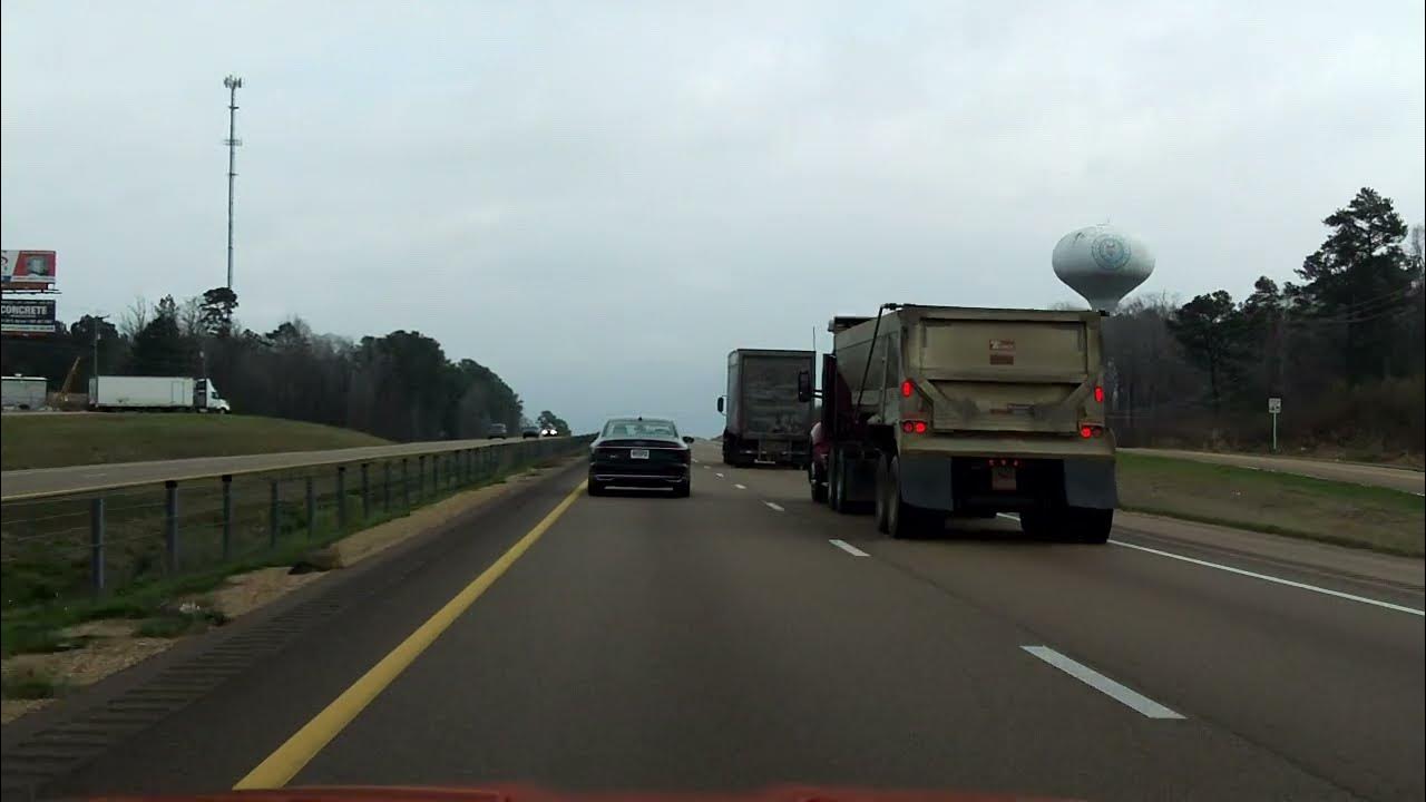 Interstate 55 Mississippi (Exits 72 to 85) northbound YouTube