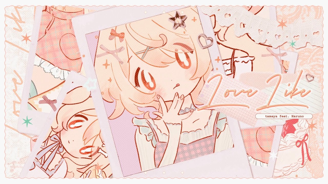 ️️𝜗𝜚.⋆ tamaya 3rd single | Love Like feat. 春野 (Music Video