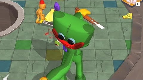 Smashers io: Scary Playtime - Gameplay Walkthrough Part 4 All Levels Android,iOS