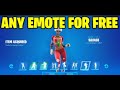 How to get and use any emote you want in fortnite (not cap)