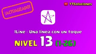 1Line - Una línea con un toque (One Line) Nivel 13 (1-26) screenshot 1