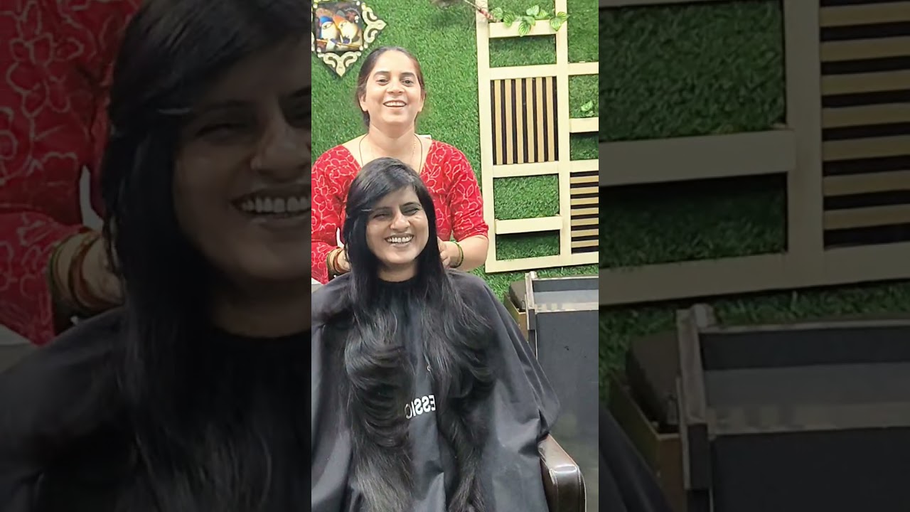 Watch this stunning hair makeover at Radiant Style – a fresh look that turns heads! ✨ 