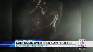 Confusion over body camera footage in Sanford shooting