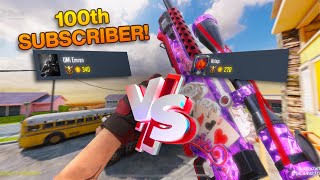 I 1v1ed my 100th SUBSCRIBER! (COD Mobile) - 100 SUBSCRIBER SPECIAL!