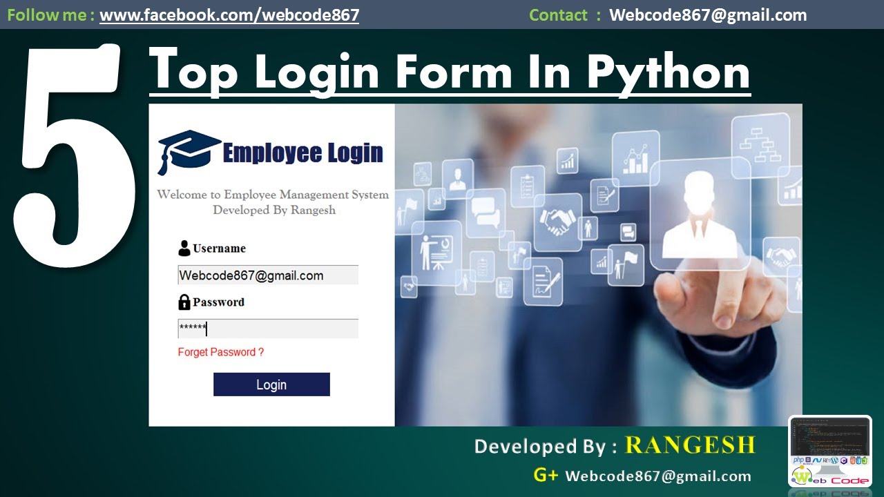 Top 5 Login System made in Python 