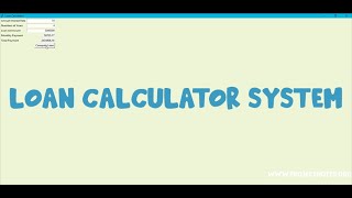 Loan Calculator App System screenshot 5