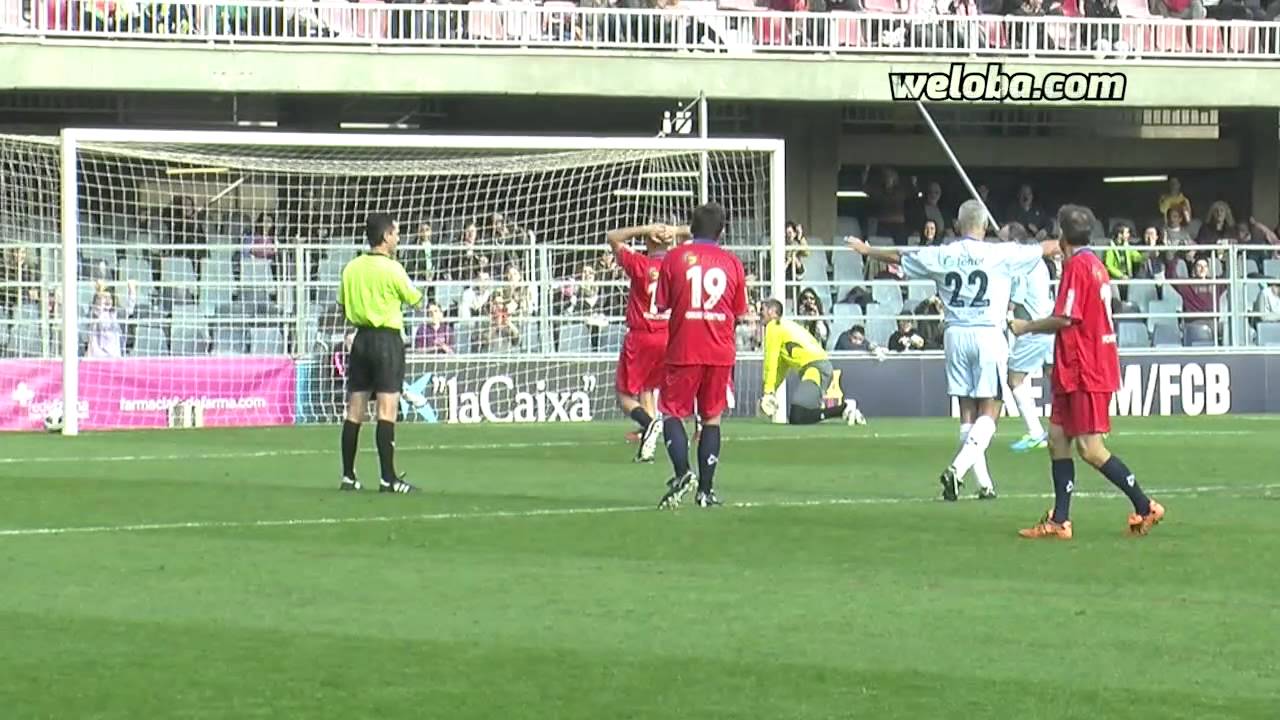 El partit de la Marató de TV3 al Miniestadi / www.weloba.com