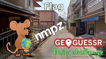 Geoguessr Daily Challenge - NMPZ - Luckily There Is A Flag In The Distance