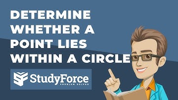 Determine whether a point lies within a circle