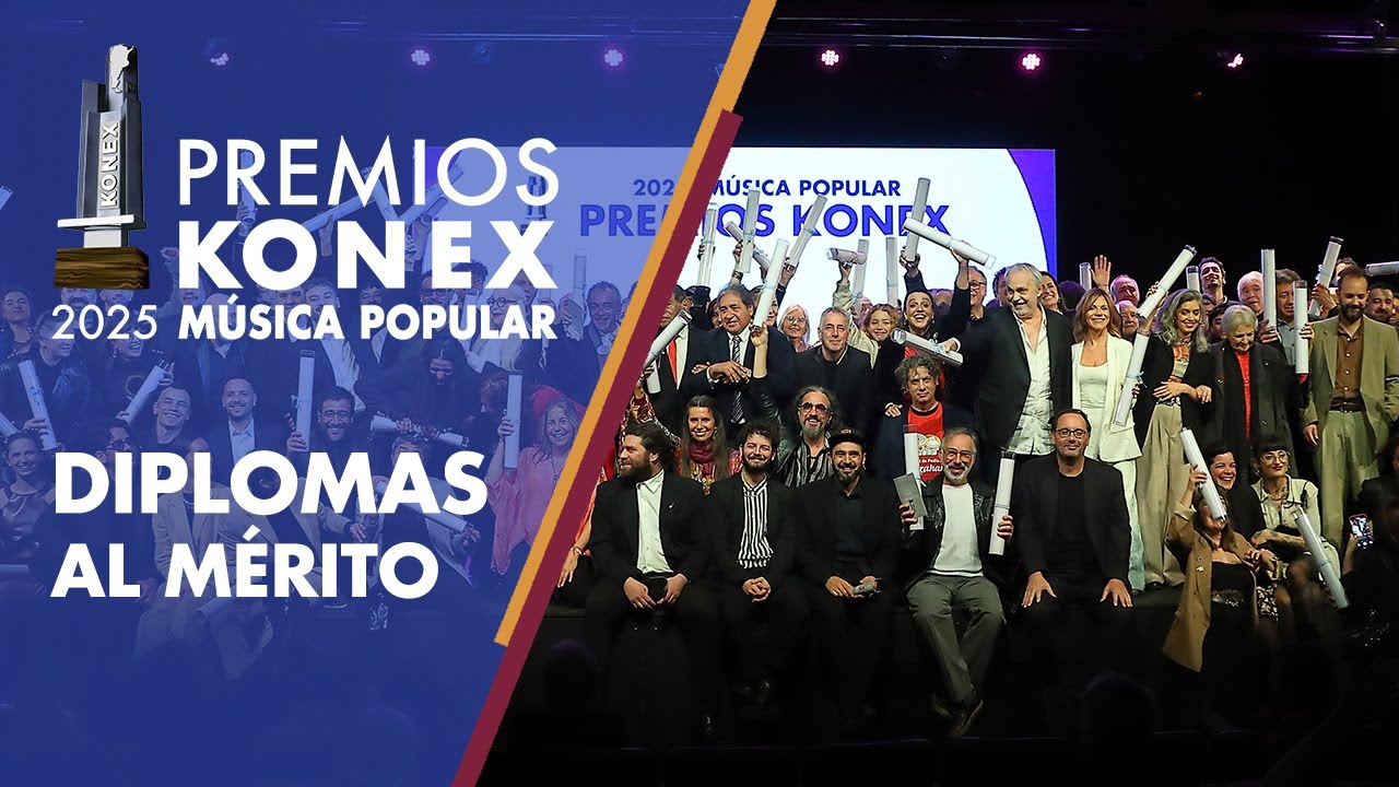 Premios Konex 2025: Música Popular - Diplomas al Mérito (Transmisión en vivo)