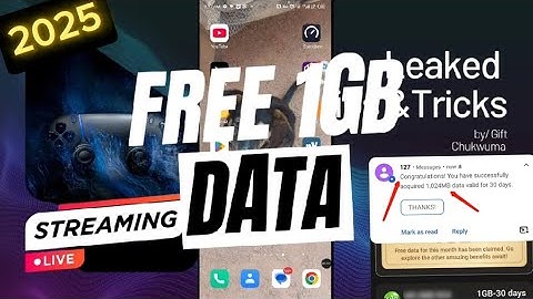 FREE 1GB Data Monthly Free Internet 100% | Get FREE Browsing on MTN, GLO, 9mobile @HutmanTech