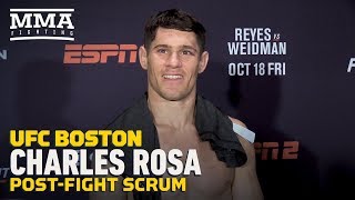 Ufc On Espn 6 Charles Rosa Tells Manny Bermudez Start Getting Discipline - Mma Fighting