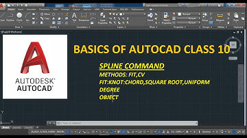 SPLINE Command in AutoCAD|AutoCAD malayalam|AutoCAD beginners