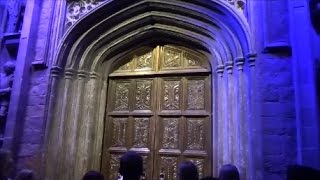 The Great Hall Walk through | The Making of Harry Potter Studio Tour, London