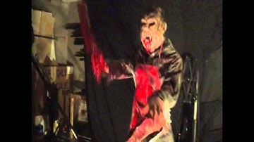 PoisonProps.com BL401 BUTCHER LUNGER Haunted House Prop