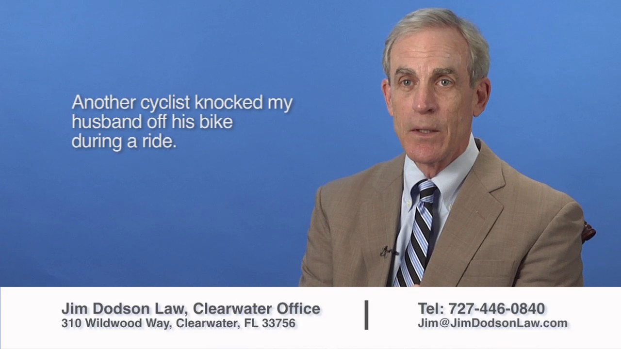 A Cyclist Knocked My Husband Off His Bike During a Ride - YouTube