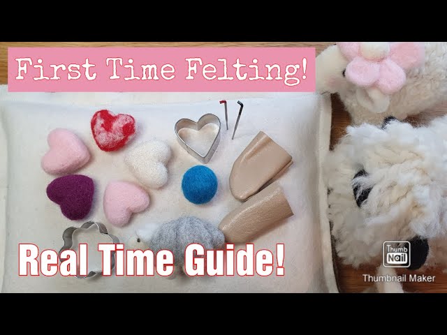 Getting Started with Needle Felting – What You Need to Start – Tin