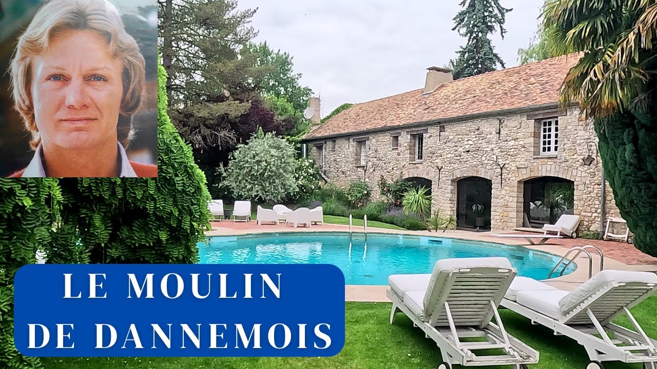 LE MOULIN DE DANNEMOIS, visite de la demeure de CLAUDE FRANCOIS #claudefrançois