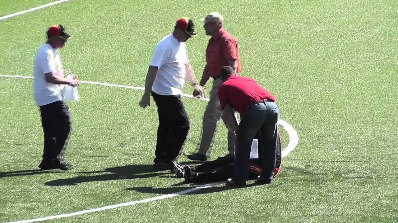 Edgar Scherkl & Cayman vom Adlerauge - unfortunately terrible accident on FMBB 2011