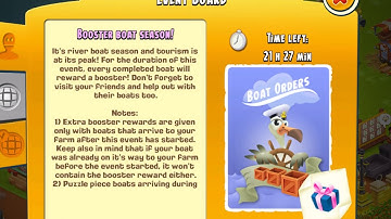 Hay Day - Booster Boat Season!