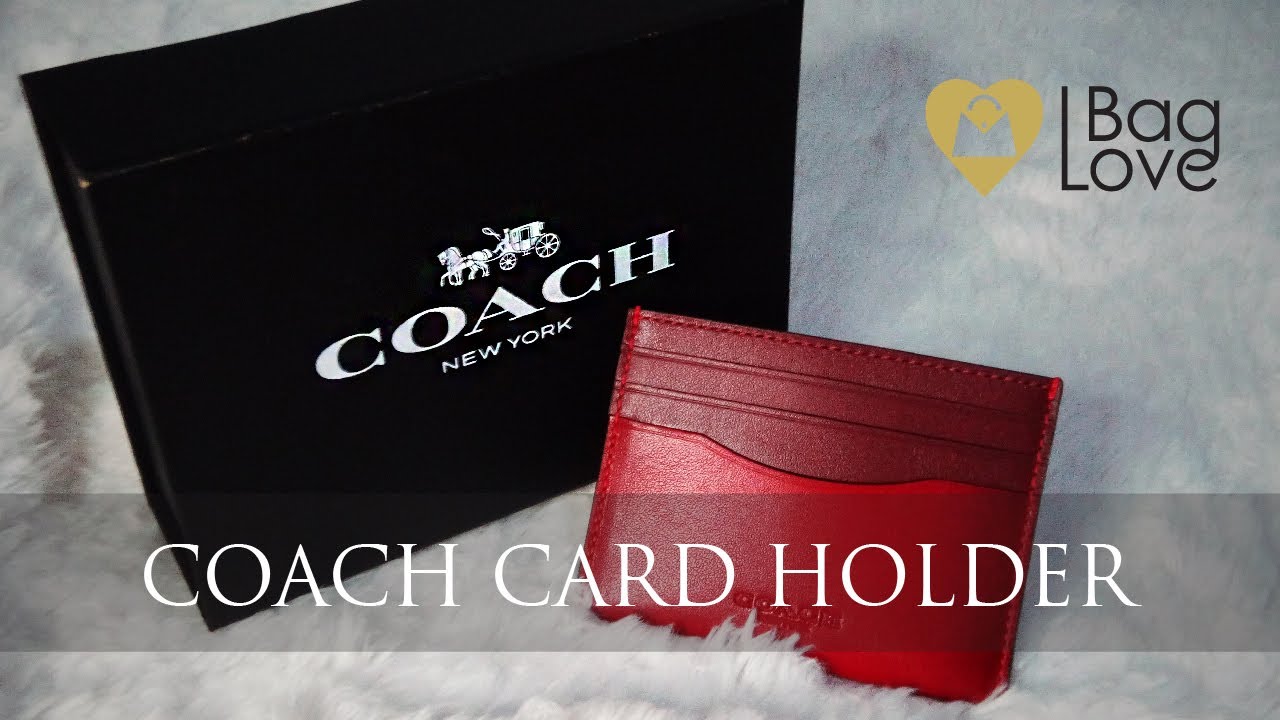 Coach Logo Cardholder Wallet