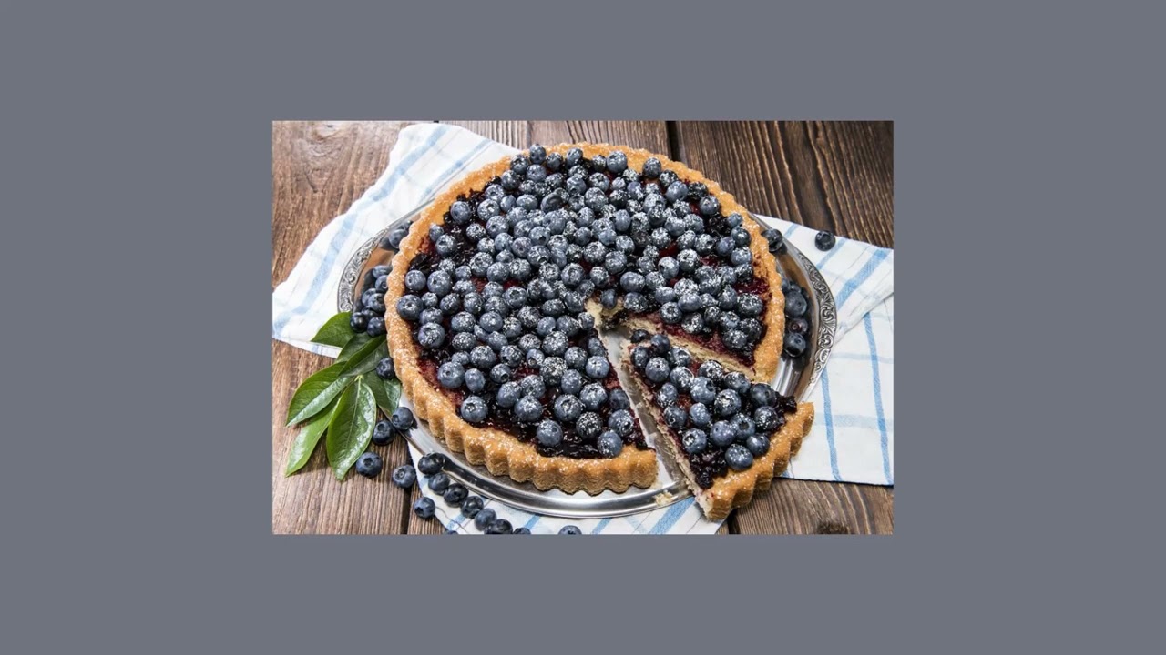 Le Wanski Tarte A La Myrtille