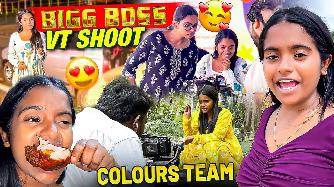 BiggBoss VT Shoot😍 with Colours Team❤️ Rakshita Kannada Talks 