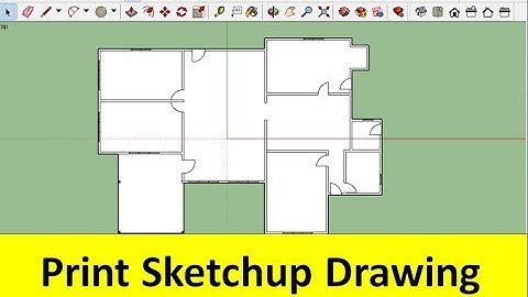 Print Sketchup Drawing to Scale  ( Sketchup to A4 Paper)