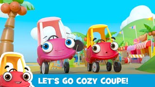 1 HOUR OF COZY COUPE | Recycle Party + More | Let's Go Cozy Coupe 🚗 screenshot 5